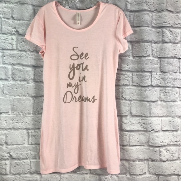 Sleep Pajama Shirt‎ Gold Script - Picture 2 of 5